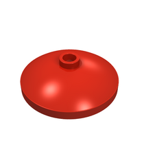 LEGO - Schotel 3 x 3 omgekeerd (radar) - Red | N - Thumbnail