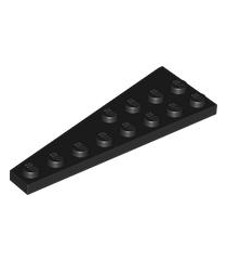 LEGO - Wig, plaat 8 x 3 rechts - Black | N - Thumbnail