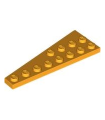 LEGO - Wig, plaat 8 x 3 rechts - Bright Light Orange | N - Thumbnail