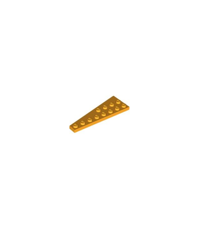 LEGO - Wig, plaat 8 x 3 rechts - Bright Light Orange | N