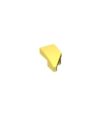 LEGO - Wig 2 x 1 x 2/3 links - Bright Light Yellow | N - Thumbnail