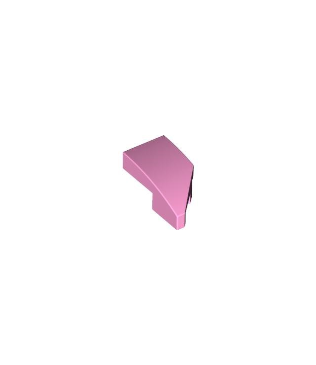 LEGO - Wig 2 x 1 x 2/3 links - Bright Pink | N