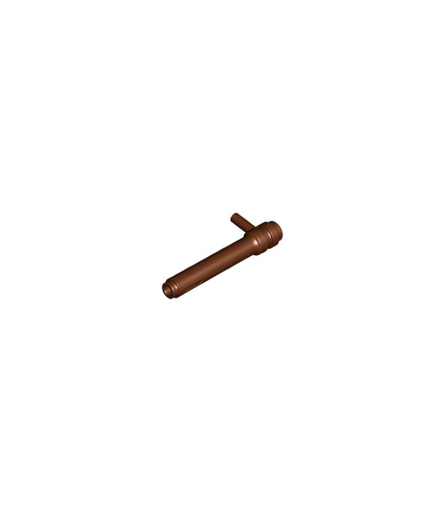 LEGO - Cilinder 1 x 5 1/2 met staaf-handgreep (frictiecilinder) - Reddish Brown | N