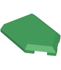 LEGO - Tegel, gemodificeerd 2 x 3 vijfhoekig - Green | N - Thumbnail
