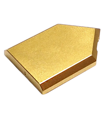 LEGO - Tegel, gemodificeerd 2 x 3 vijfhoekig - Metallic Gold | N - Thumbnail