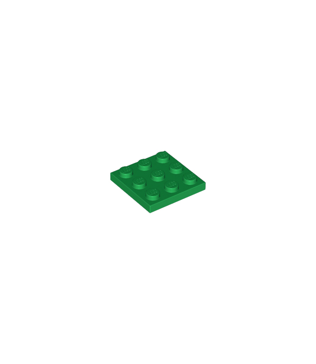 LEGO - Plaat 3 x 3 - Green | N