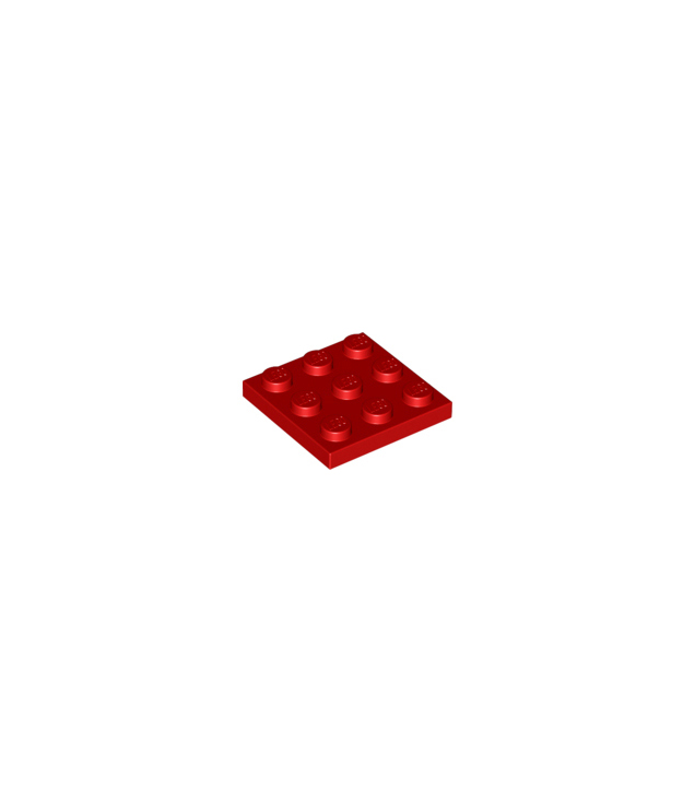 LEGO - Plaat 3 x 3 - Red | N