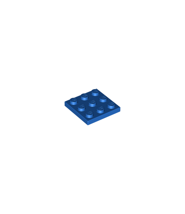 LEGO - Plaat 3 x 3 - Blue | N