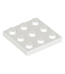 LEGO - Plaat 3 x 3 - White | N - Thumbnail