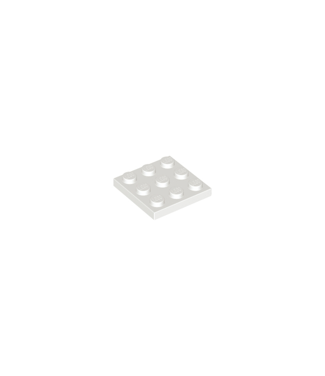 LEGO - Plaat 3 x 3 - White | N