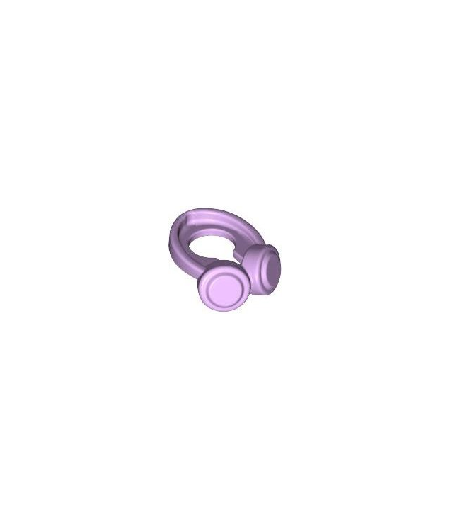 LEGO - Minifiguur koptelefoon om nek - Lavender | N
