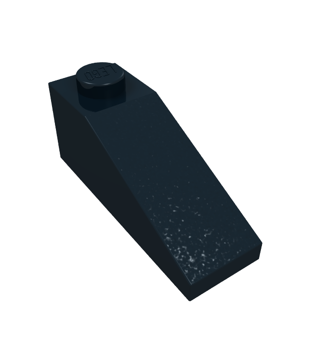 LEGO - Helling 33 graden graden 3 x 1 - Black | N
