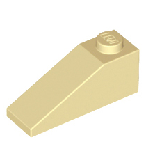 LEGO - Helling 33 graden graden 3 x 1 - Tan | N - Thumbnail