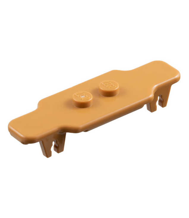 LEGO - Minifiguur-accessoire, skateboard longboarddeck - Medium Nougat | N
