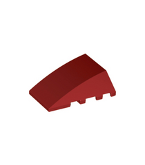 LEGO - Wig 4 x 4 driedubbel gebogen zonder noppen - Dark Red | N - Thumbnail