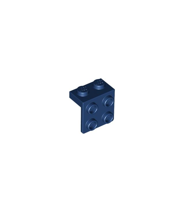 LEGO - Beugel 1 x 2 - 2 x 2 - Dark Blue | N