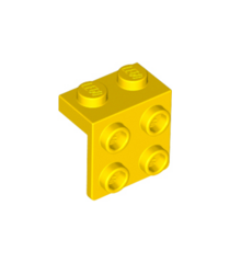 LEGO - Beugel 1 x 2 - 2 x 2 - Yellow | N - Thumbnail