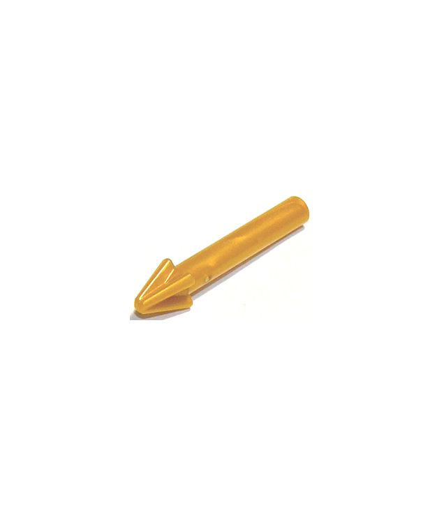 LEGO - Minifiguur-wapen, harpoen met gladde schacht - Pearl Gold | N