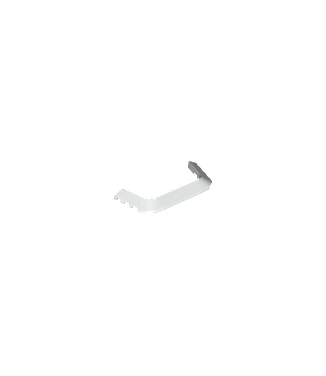 LEGO - Wig 10 x 4 x 2/3 met uitsparing (spatbord) - White | N