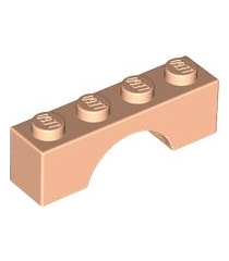 LEGO - Boog 1 x 4 - Light Nougat | N - Thumbnail