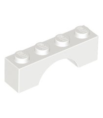 LEGO - Boog 1 x 4 - White | N - Thumbnail