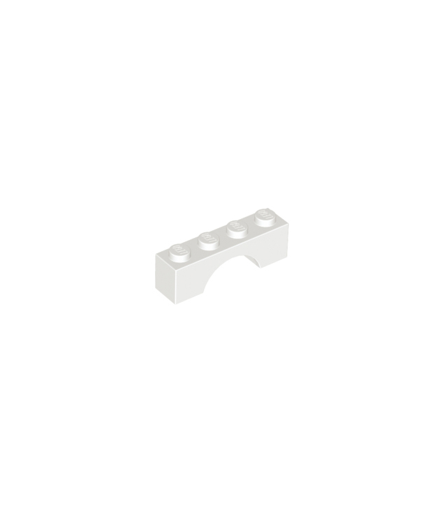 LEGO - Boog 1 x 4 - White | N