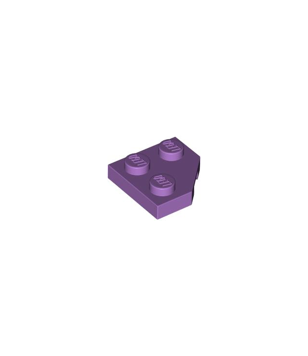 LEGO - Wig, plaat 2 x 2 met afgesneden hoek - Medium Lavender | N
