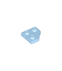 LEGO - Wig, plaat 2 x 2 met afgesneden hoek - Bright Light Blue | N - Thumbnail