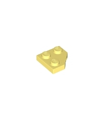 LEGO - Wig, plaat 2 x 2 met afgesneden hoek - Bright Light Yellow | N - Thumbnail