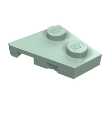 LEGO - Wig, plaat 2 x 2 rechts - Sand Green | N - Thumbnail