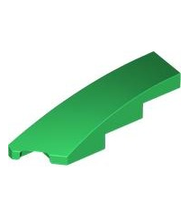 LEGO - Wig 4 x 1 links - Green | N - Thumbnail