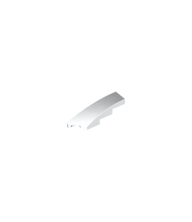 LEGO - Wig 4 x 1 links - White | N