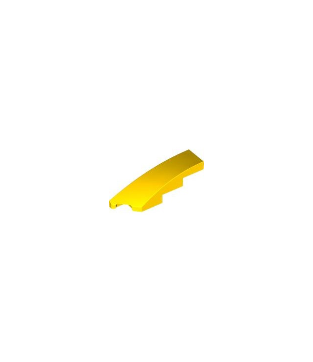 LEGO - Wig 4 x 1 links - Yellow | N