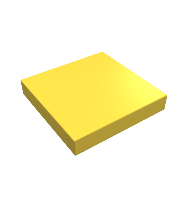 LEGO - Tegel 2 x 2 - Yellow | N