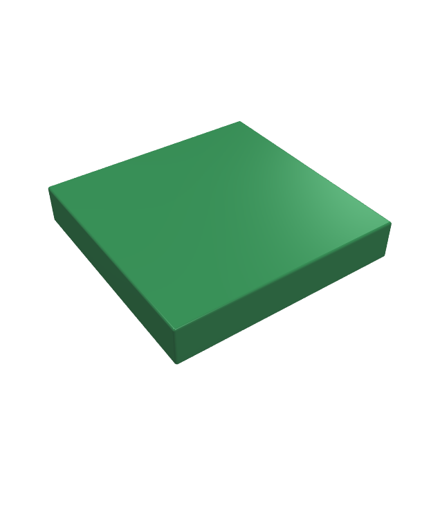 LEGO - Tegel 2 x 2 - Green | N