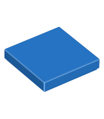 LEGO - Tegel 2 x 2 - Blue | N - Thumbnail