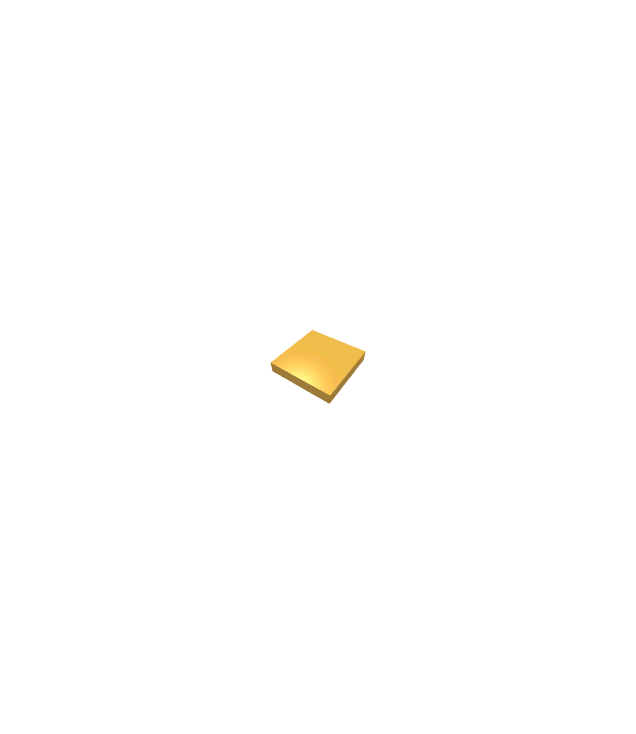 LEGO - Tegel 2 x 2 - Bright Light Orange | N