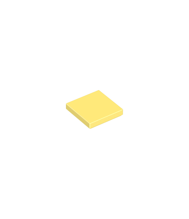 LEGO - Tegel 2 x 2 - Bright Light Yellow | N