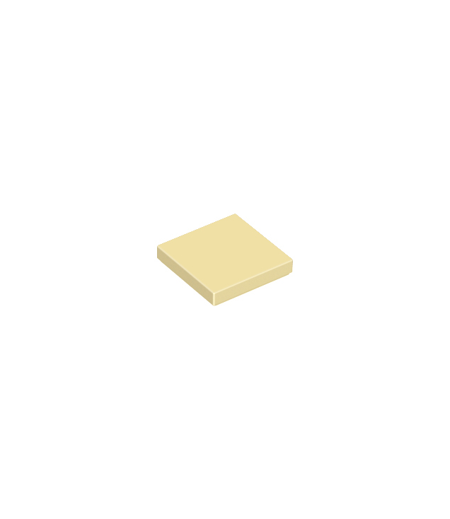 LEGO - Tegel 2 x 2 - Tan | N
