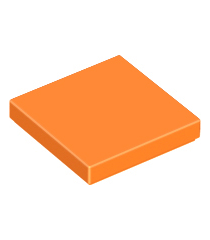 LEGO - Tegel 2 x 2 - Orange | N - Thumbnail