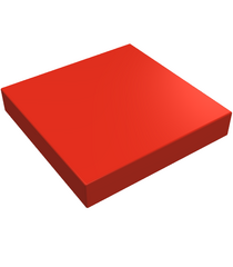 LEGO - Tegel 2 x 2 - Red | N - Thumbnail