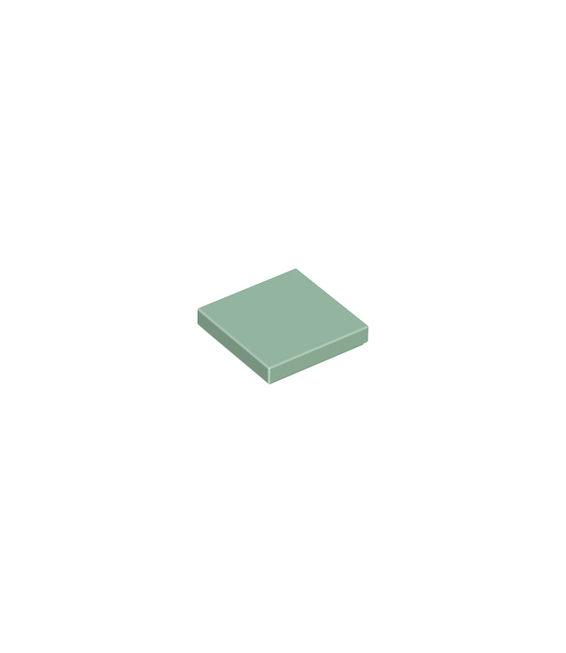 LEGO - Tegel 2 x 2 - Sand Green | N