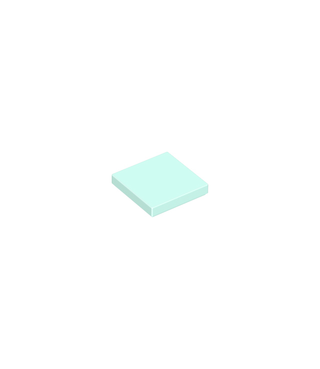 LEGO - Tegel 2 x 2 - Light Aqua | N