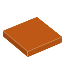 LEGO - Tegel 2 x 2 - Dark Orange | N - Thumbnail