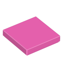 LEGO - Tegel 2 x 2 - Dark Pink | N - Thumbnail