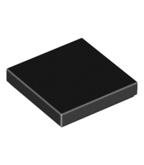 LEGO - Tegel 2 x 2 - Black | N - Thumbnail