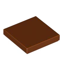 LEGO - Tegel 2 x 2 - Reddish Brown | N - Thumbnail
