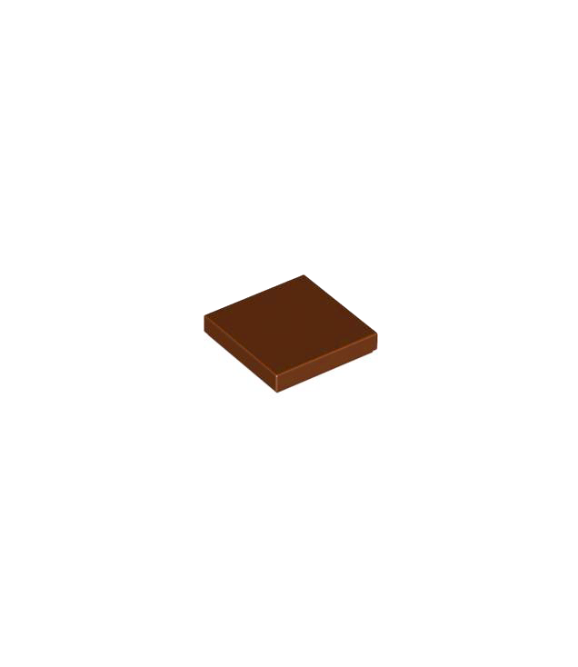 LEGO - Tegel 2 x 2 - Reddish Brown | N