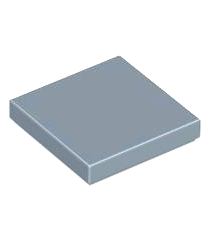 LEGO - Tegel 2 x 2 - Sand Blue | N - Thumbnail