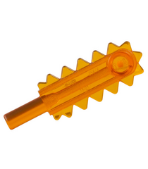 LEGO - Minifiguur-gereedschap, kettingzaagblad - Trans-Orange | N - Thumbnail